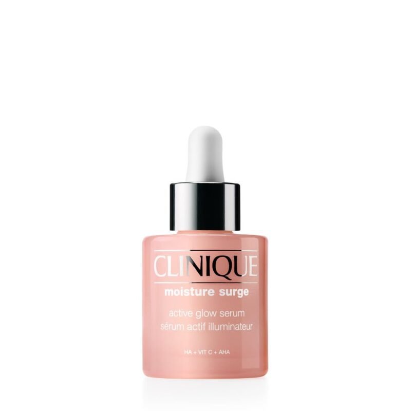 Clinique Moisture Surge Active Glow Serum with Lactic Acid, Hyaluronic Acid + Vitamin C | Hydrating, Lightweight + Oil Free?