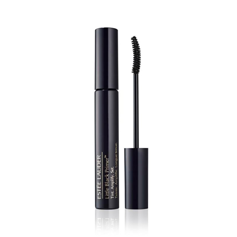 Estee Lauder Little Black Primer? Tint. Amplify. Set. | Long-Lasting Black Eyelash Primer, 0.2 Fl Oz