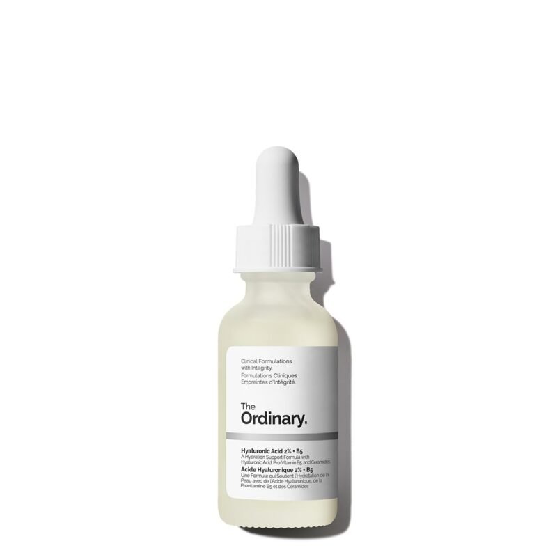 The Ordinary Hyaluronic Acid 2% + B5 (with Ceramides), Multi-Depth Hydration Serum for Plumper, Smoother Skin