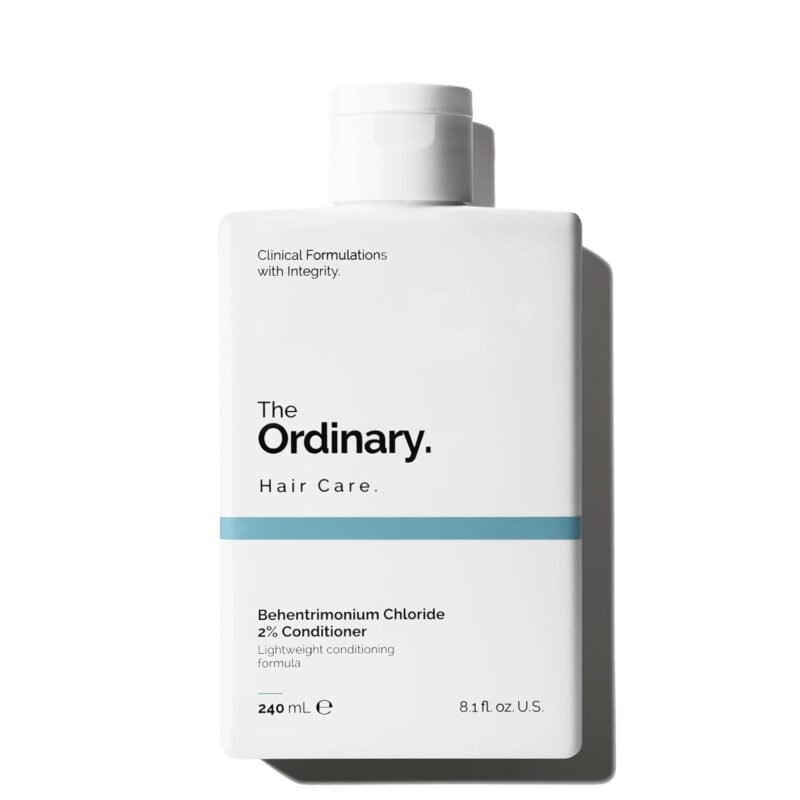 The Ordinary Behentrimonium Chloride 2% Conditioner, Lightweight Fragrance-Free Conditioner for All Hair Types, 8.1 Fl Oz
