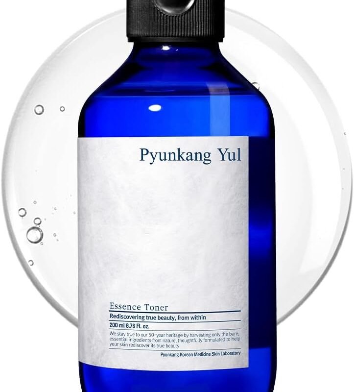 Pyunkang Yul [PKY] Essence Toner for Deep Hydration, Highly Concentrated Essence Facial Toner, Minimal Ingredients, Zero-Irritation, Korean Skincare (6.8 Fl. Oz, 200ml)