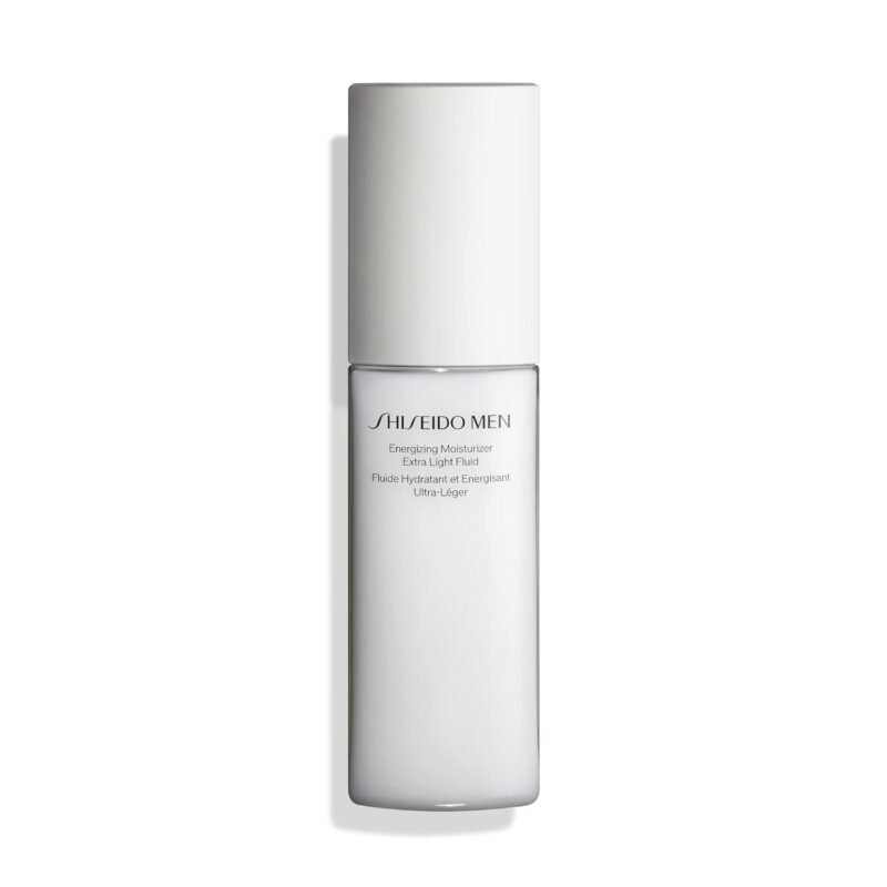 Shiseido Men Energizing Extra Light Fluid Moisturizer for All Skin Types, 100ML