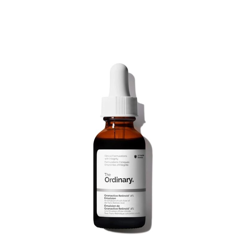 The Ordinary Granactive Retinoid 2% Emulsion, Advanced Retinoid Alternative for Anti-Aging and Skin Texture Improvement, 1 Fl Oz