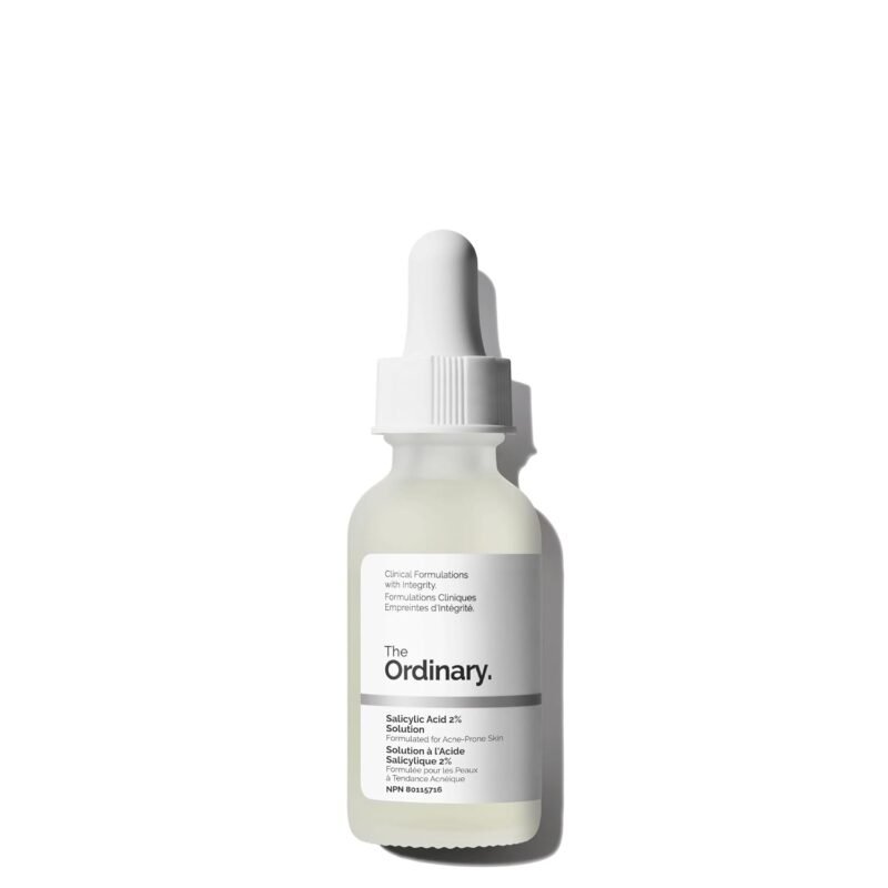 The Ordinary Salicylic Acid 2% Solution, Acne-Fighting Serum for Blemish-Prone Skin