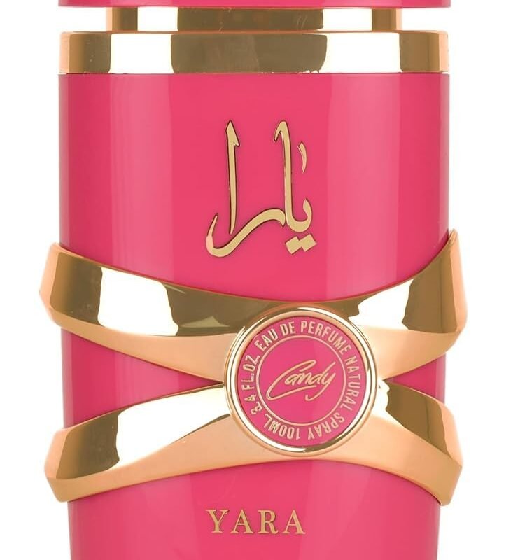 Lattafa Yara Candy - Vanilla, Fruity, Citrus, Floral - Eau de Parfum Long-Lasting Fragrance for Women, 3.40 Ounce / 100 ml