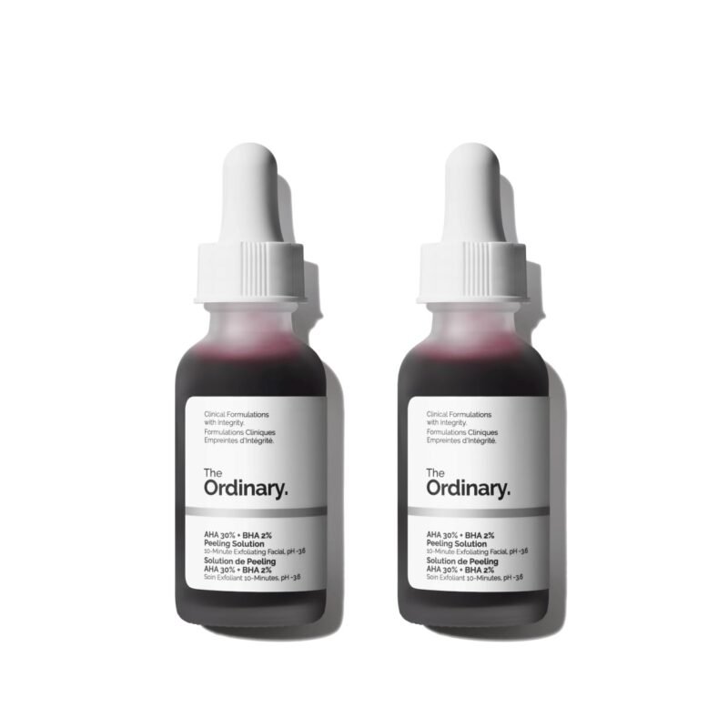 The Ordinary AHA 30% + BHA 2% Peeling Solution, Advanced Exfoliating Peel for Brighter Skin
