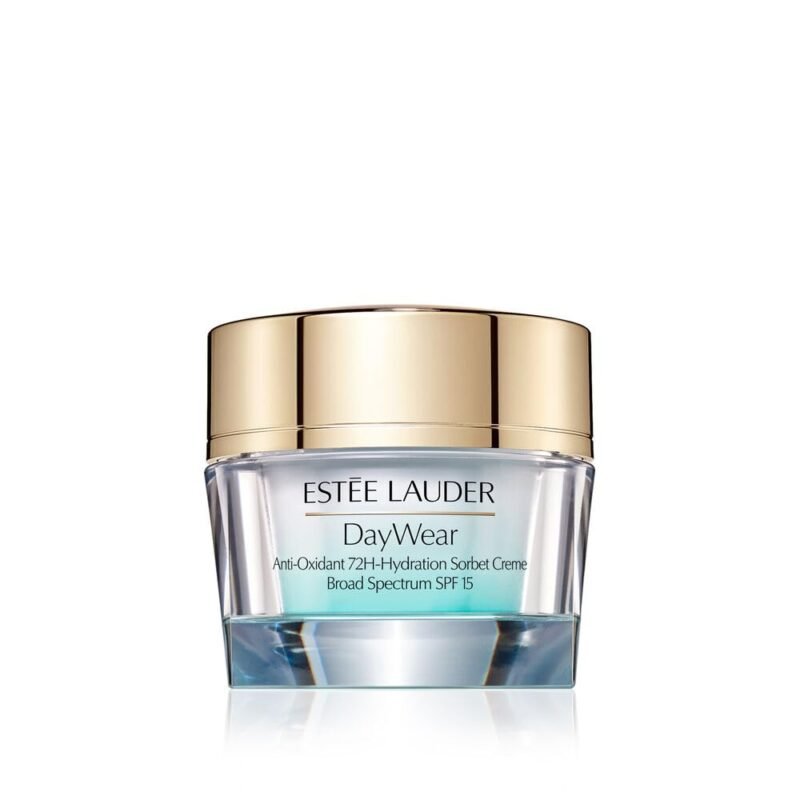 Estee Lauder DayWear Anti-Oxidant 72H-Hydration Sorbet Cream SPF 15 | Oil-Free Face Moisturizer, 1.7 Ounce