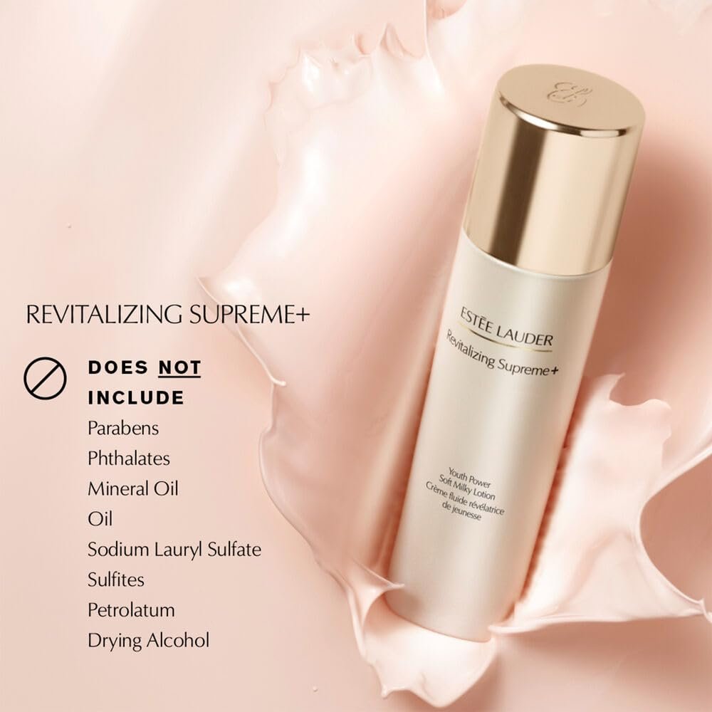 Estee Lauder Revitalizing Supreme+ Youth Power Soft Milky Face Lotion with Hyaluronic Acid | Anti Aging, 3.4 Fl Oz - Image 2