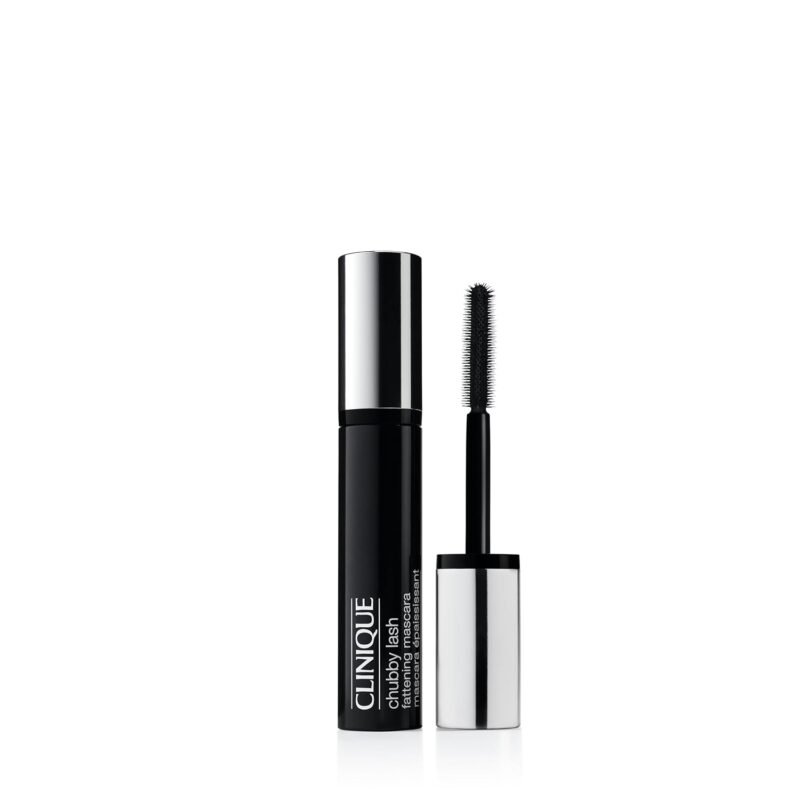 Clinique Chubby Lash Fattening Mascara | Volume, Length + Safe For Sensitive Eyes, Jumbo Jet, 0.3 Fl Oz