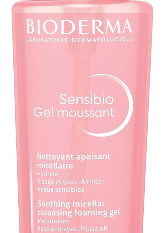 Bioderma Sensibio Foaming Gel Cleansing and Make-Up Removing Refreshing feeling for Sensitive Skin Unscented