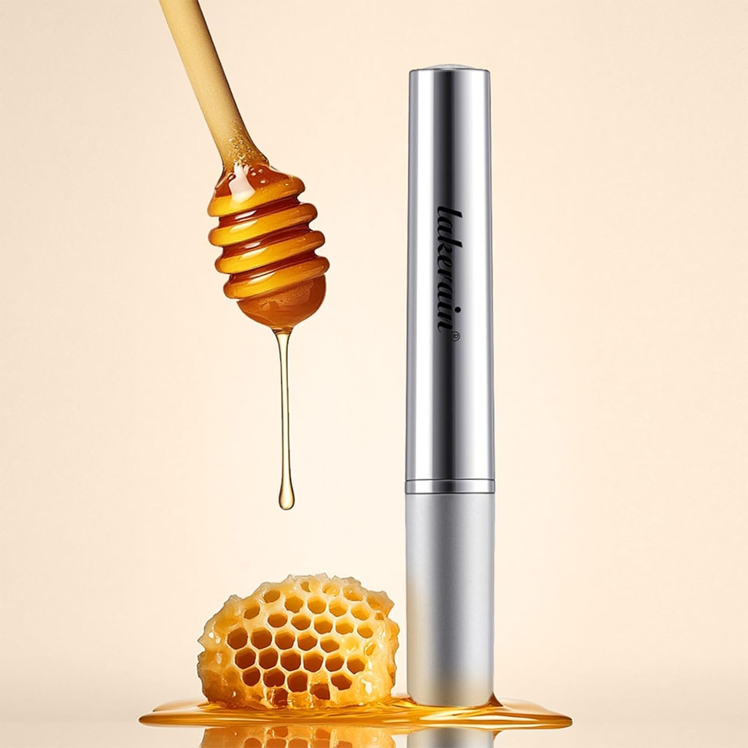 Honey Lipstick Tinted Lip Balm - Sheer Hydrating Lipstick for All Skin Tones - Moisturizing Lip Color, Nourishing Lip Balm with a Hint of Natural Black Cherry Tint - Image 7