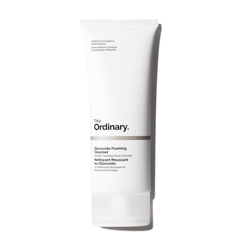 The Ordinary Glucoside Foaming Cleanser, Gentle Foaming Face Wash for All Skin Types Including Sensitive Skin, 5.1 Fl Oz
