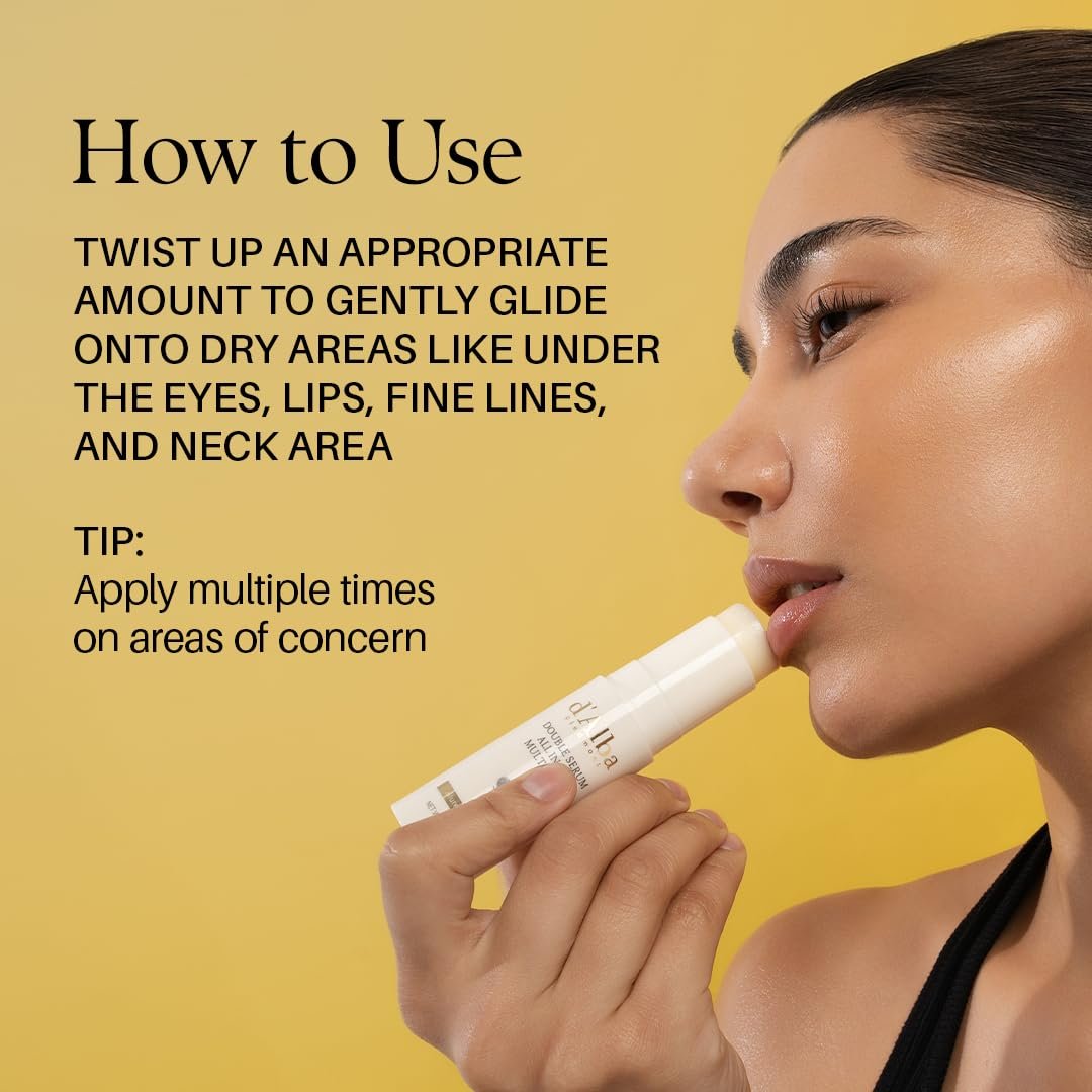 d'alba Piedmont Italian White Truffle Double Serum All-in-one Multi Balm, Vegan Skincare with Vitamin C and Vegan Collagen, 3-in-1 Anti Wrinkle, Eye Treatment, Dark Spot Remover - Image 7