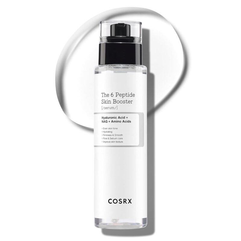 COSRX 6X Peptide Collagen Booster Toner Serum with Copper Peptides, Niacinamide & Hyaluronic Acid Skin Renewal Boosting Facial Essence for All Skin Types, Korean Skin Care, 150mL/5.07 Fl.Oz