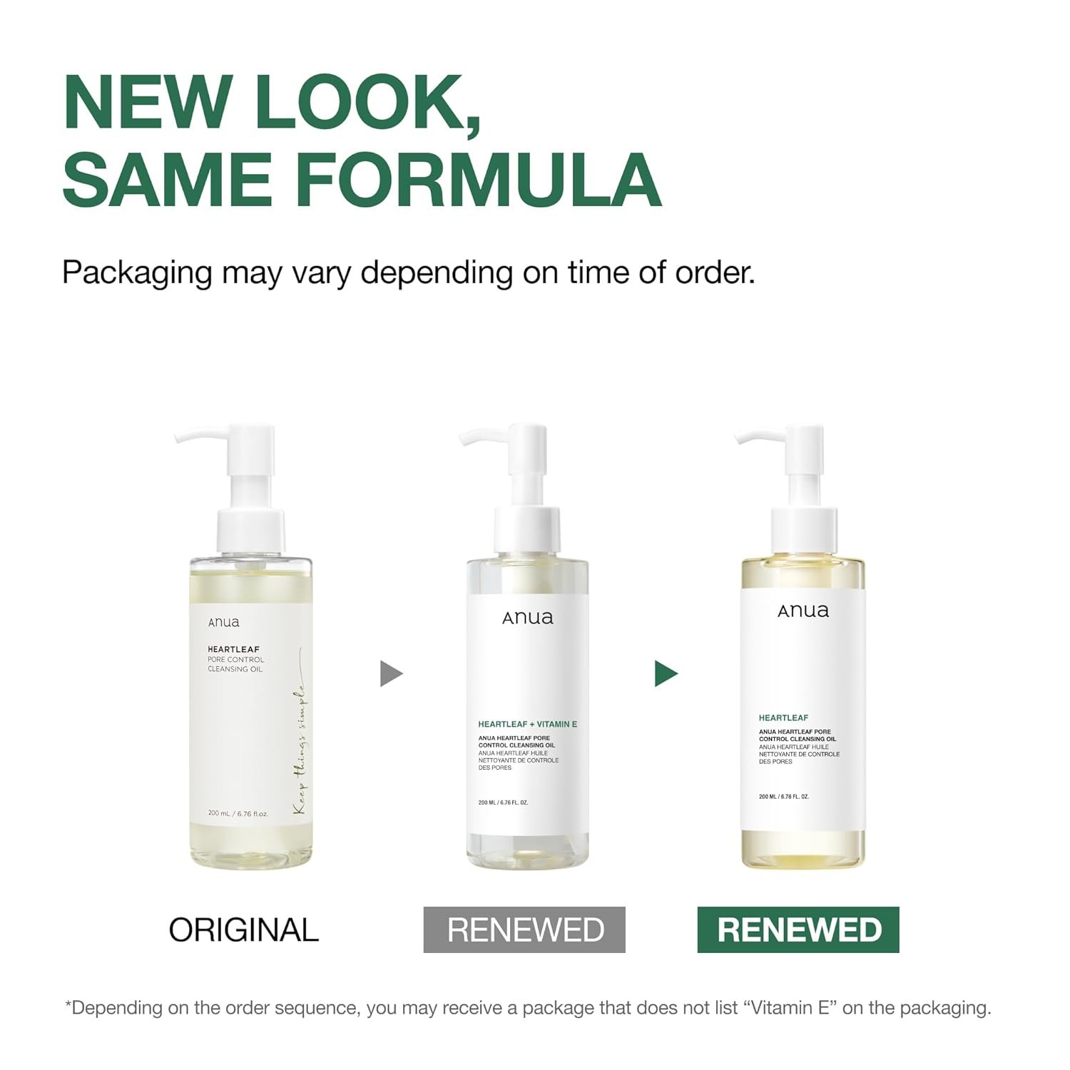 Anua Heartleaf Pore Control Cleansing Oil, Oil Cleanser for Face, Makeup Blackhead Remover, Korean Skin Care 6.76 fl oz(200ml) (original) - Image 2