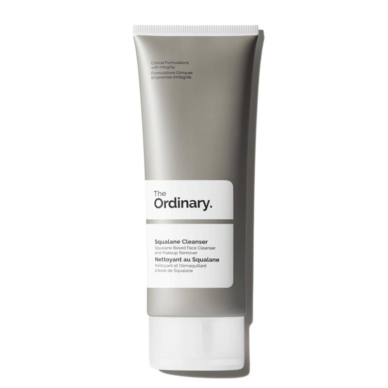 The Ordinary Squalane Cleanser, Hydrating Makeup Remover, Supports Moisture Barrier