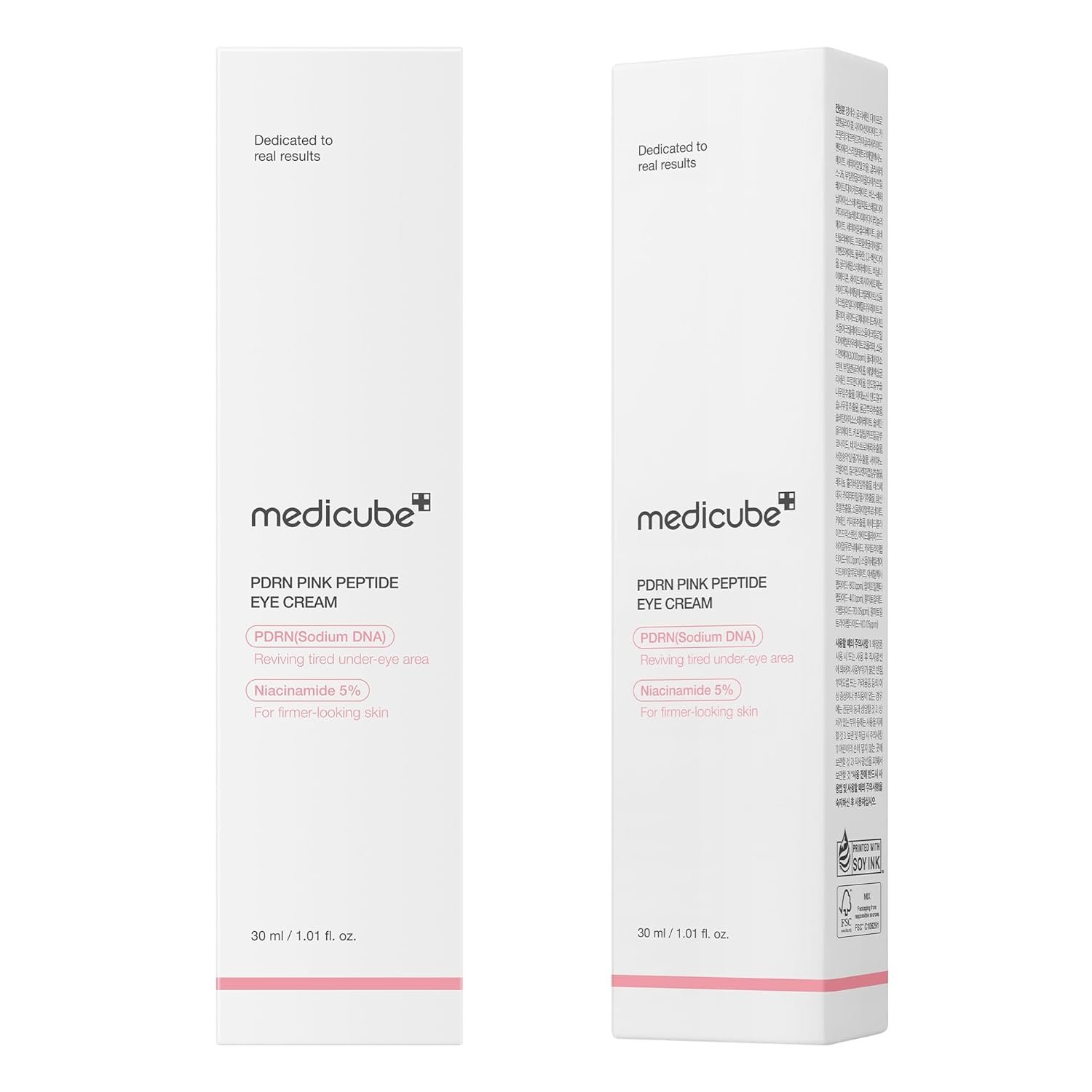 medicube Salmon DNA PDRN Pink Peptide Eye Serum with Niacinamide and 99% Purity Retinol for Fine Lines, Uneven Skin Tone, Korean Skin Care 1.01fl.oz - Image 8