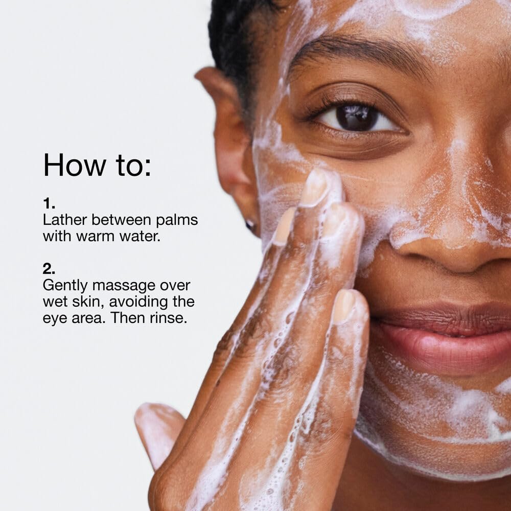 Clinique Take The Day Off Facial Cleansing Mousse With Hyaluronic Acid + Glycerin | Dissolves Makeup, Sunscreen + Pollution | For All Skin Types, 4.2 Fl Oz - Image 2