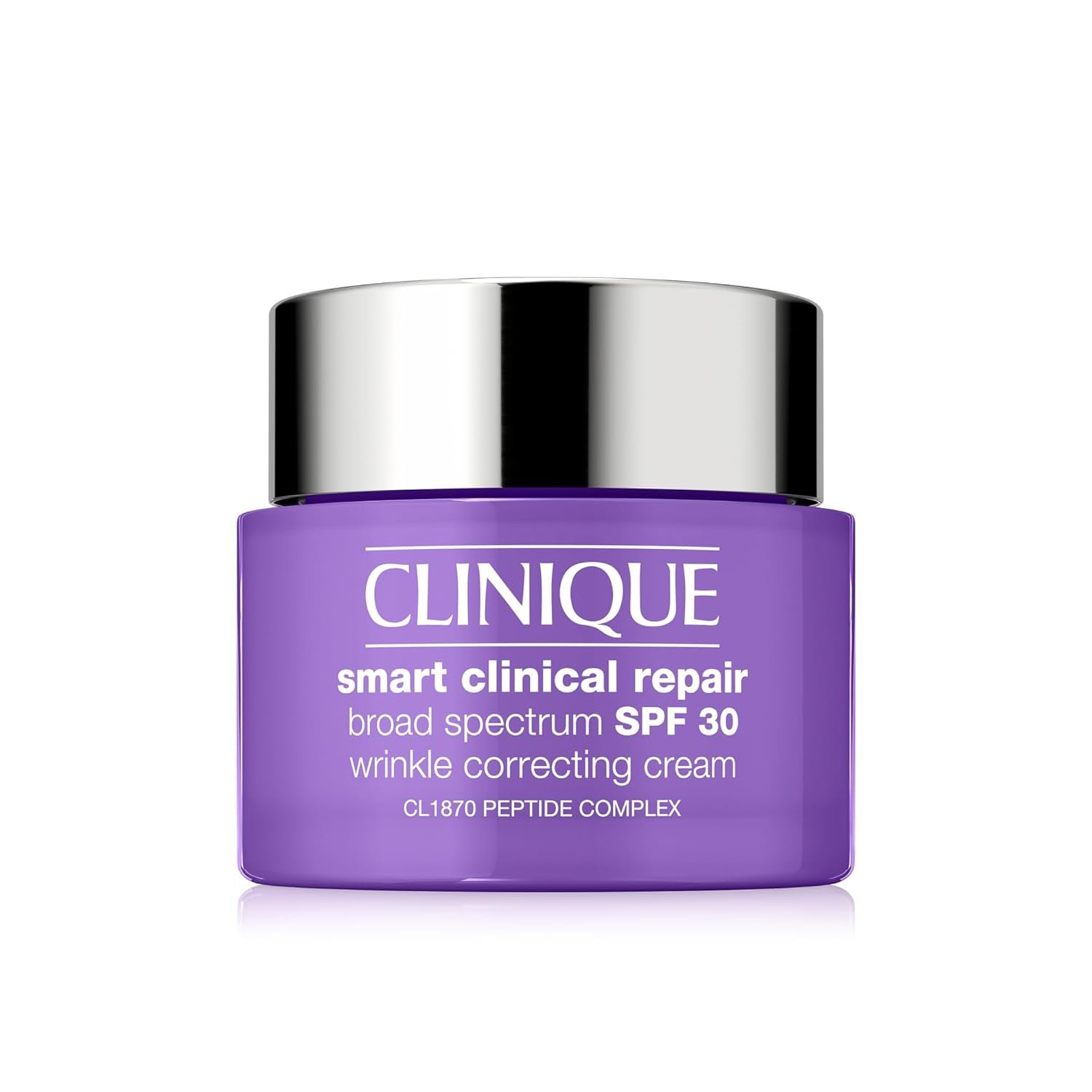Clinique Smart Clinical Repair Broad Spectrum SPF 30 Wrinkle Correcting Cream with Peptides, Hyaluronic Acid + Glycerin | Protecting + Repairing