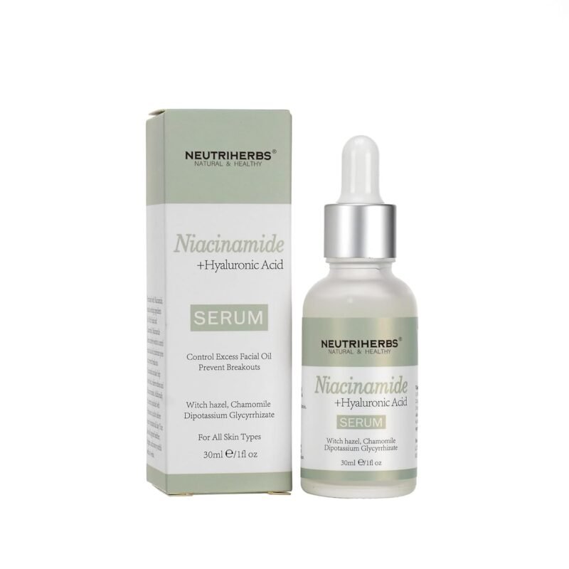 Neutriherbs 5% Niacinamide Serum for Face the Ordinary + HA,Effectively Work to Control Excess Facial Oil, Minimize the Pores and Prevent Breakouts, Best Niacinamide Serum For Oily Skin