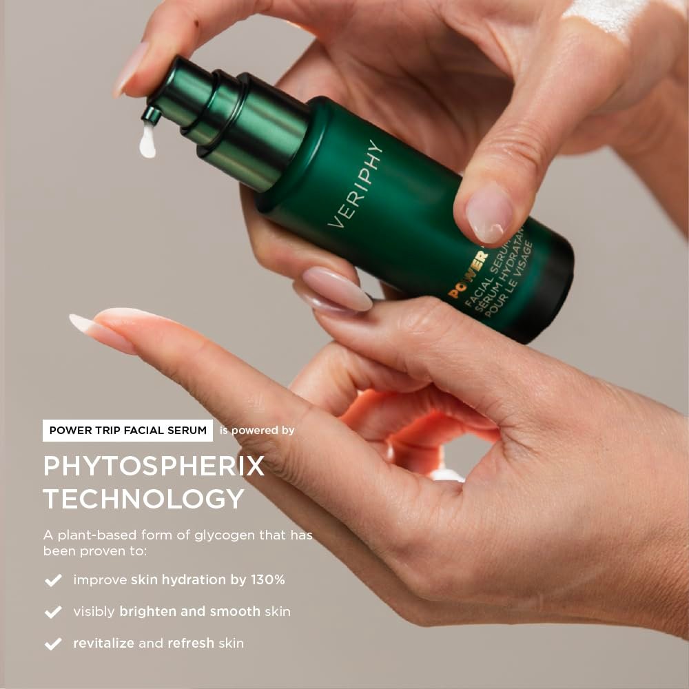 Veriphy Exfoliating AHA Facial Serum | Hydrating & Brightening Solution for Dark Spots, Fine Lines, and Wrinkles | Anti-Aging Hyaluronic Acid Serum for Face | Night Face Serum - Image 4