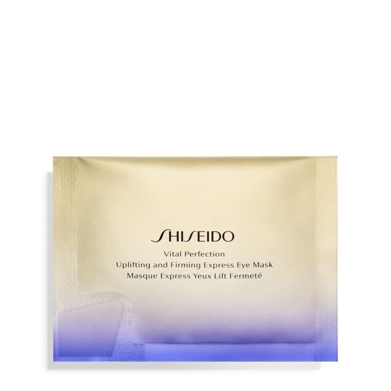 Shiseido Vital Perfection Uplifting and Firming Express Eye Mask - Pure Retinol Under-Eye Mask That Visibly Lifts & Firms - Targets Dark Circles & Under-Eye Bags