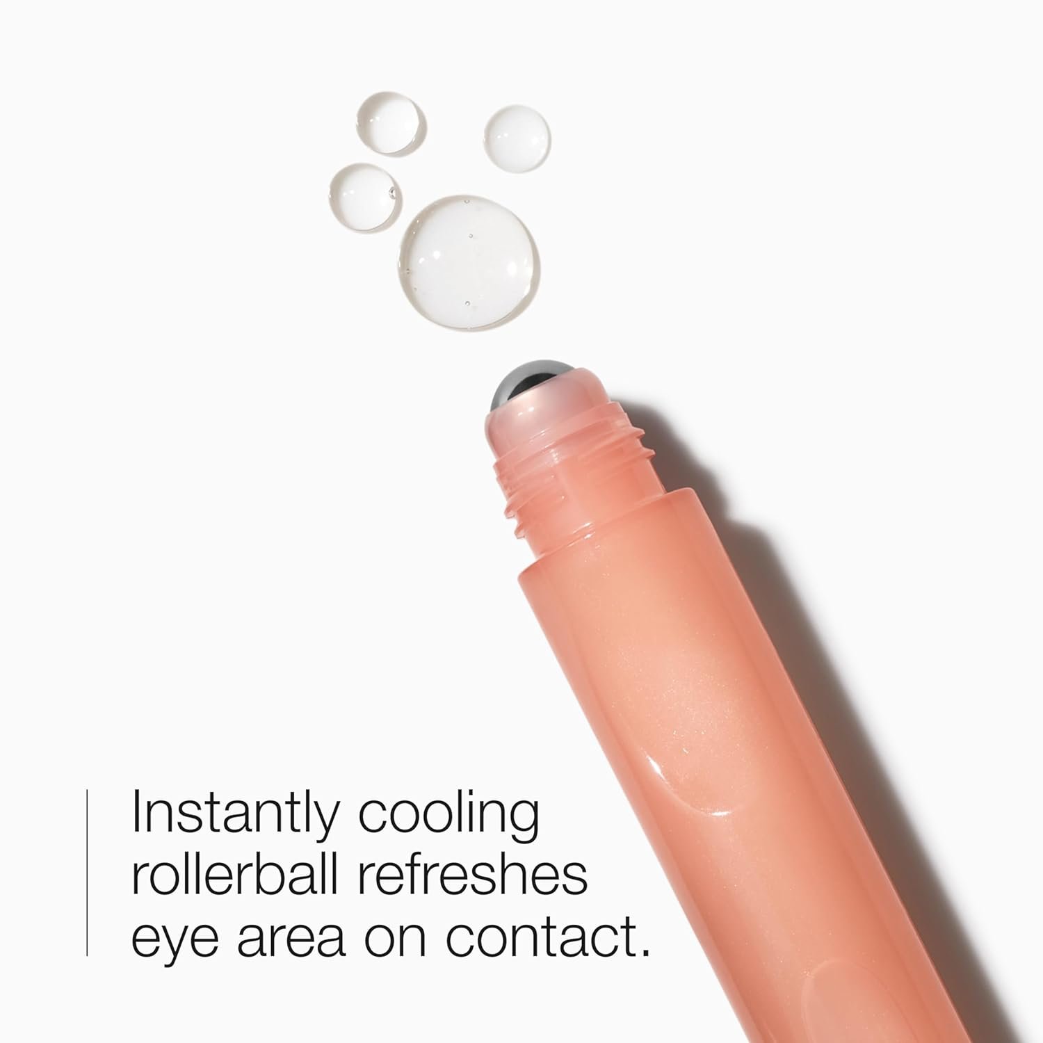 Clinique All About Eyes Serum De-Puffing Eye Massage For Dark Circles With Caffeine | Hydrating, Brightening + Depuffing, 0.5 fl. oz - Image 2