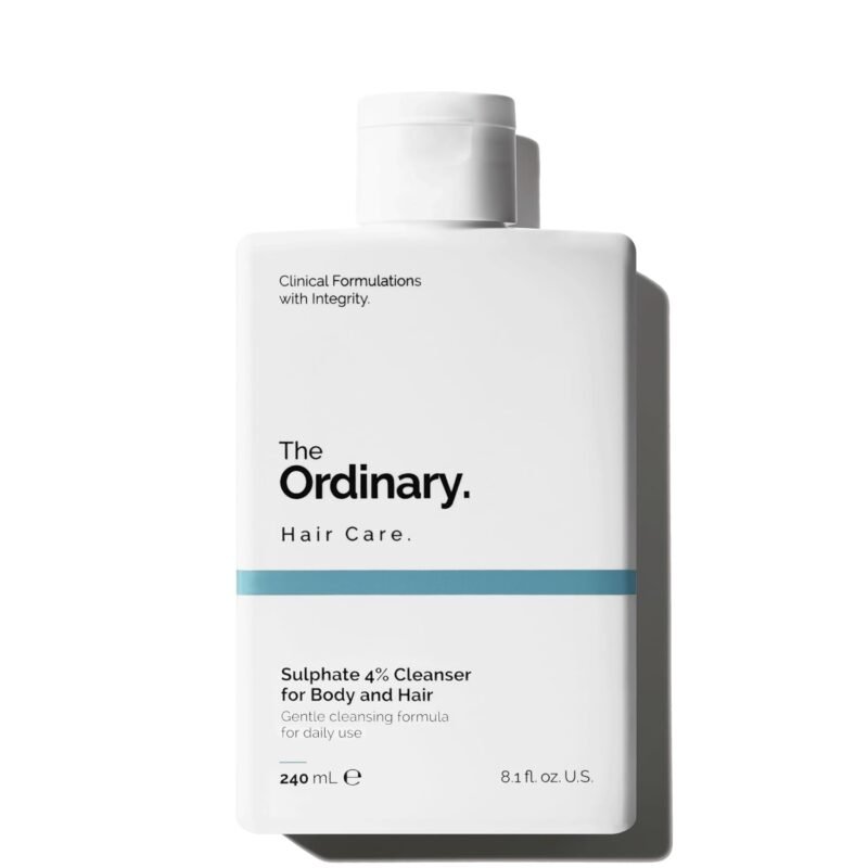 The Ordinary Sulphate 4% Cleanser for Body and Hair ?? Gentle Daily Cleansing for All Skin and Hair Types, 8.1 Fl Oz