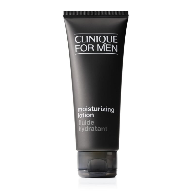 Clinique For Men Moisturizing Face Lotion With Hyaluronic Acid, Urea + Glycerin | Face Moisturizer For Drier Skin Types | Hydrating + Strenghening, 3.4 Fl Oz