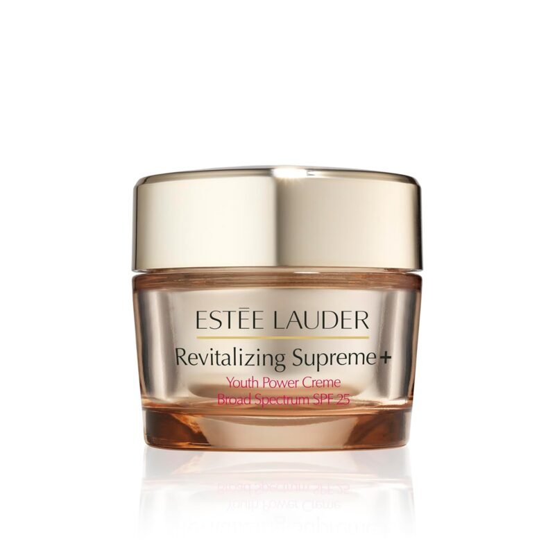 Estee Lauder Revitalizing Supreme+ Youth Power Cream SPF 25 | Face Moisturizer with Hyaluronic Acid & Peptides | Anti-Aging