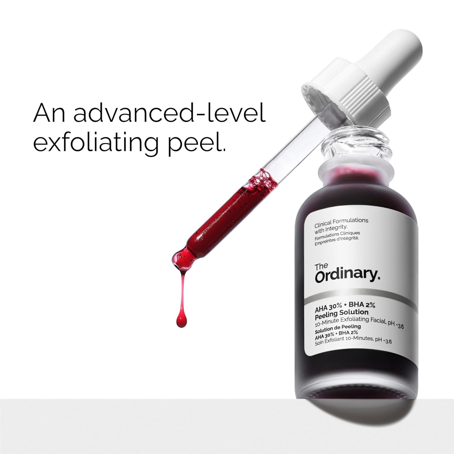 The Ordinary Bright & Hydrated Skincare Duo Set ?C AHA 30% + BHA 2% Peeling Solution & Hyaluronic Acid 2% + B5 ?C Exfoliates, Hydrates & Targets Blemishes ?C 1 Fl Oz Each, Vegan & Cruelty-Free - Image 2