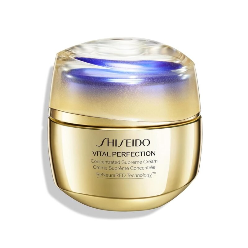 Shiseido Vital Perfection Cream - Anti-Aging Moisturizer for Normal to Dry Skin - Visibly Lifts & Firms