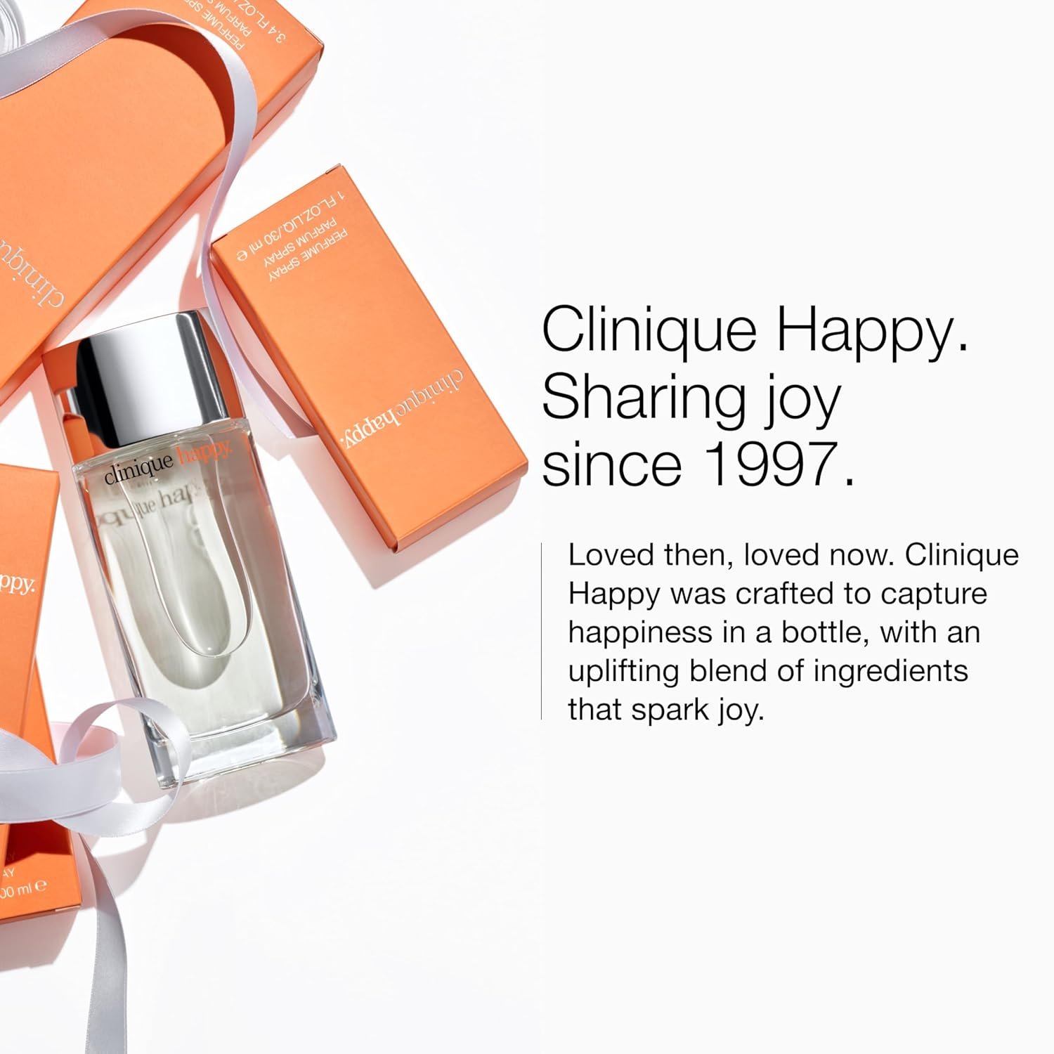 Clinique Happy Eau de Parfum Spray | Notes of Grapefruit, Bergamot, Hawaiian Wedding Flower + Spring Mimosa | Perfumes for Women - Image 6