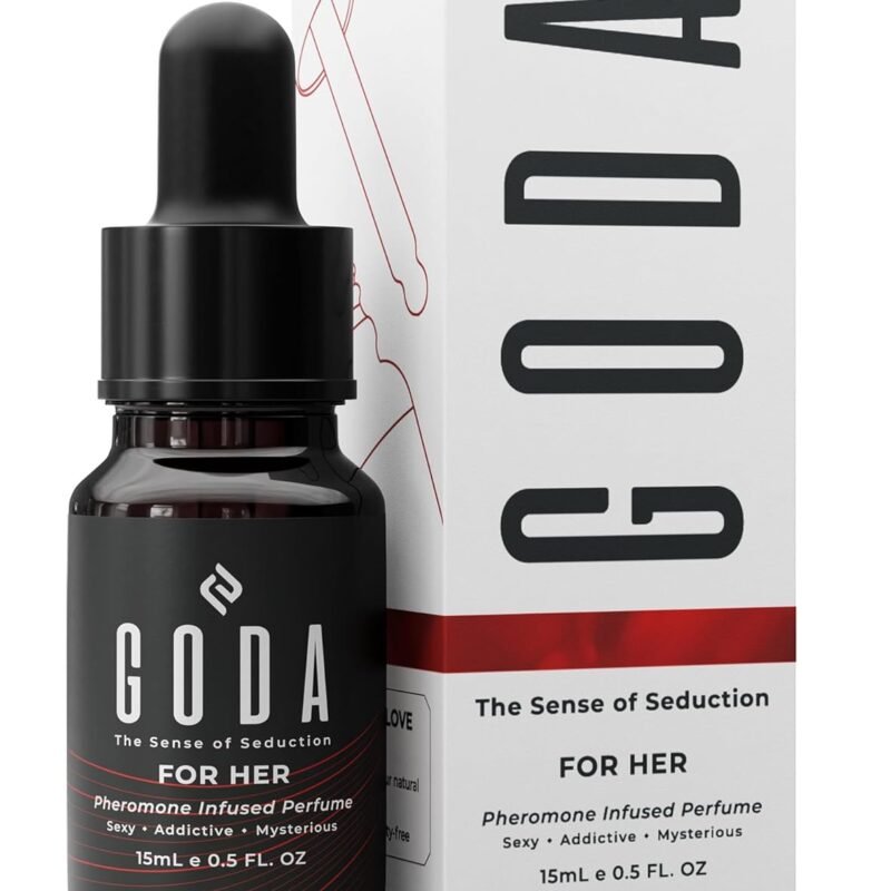 GODA Pheromones Perfume for Women ?C The Original ?C Long-Lasting Women's Fragrances with Jasmine and Rose, Vegan & Cruelty-Free ?C 15ml/0.50 fl. oz
