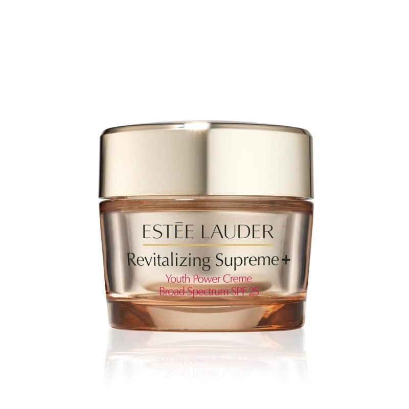 Estee Lauder Revitalizing Supreme+ Youth Power Cream SPF 25 | Face Moisturizer with Hyaluronic Acid & Peptides | Anti-Aging
