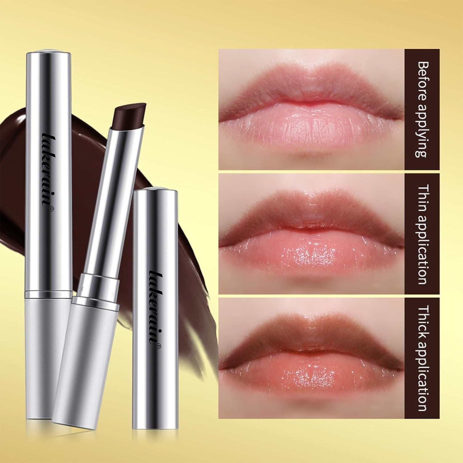 Honey Lipstick Tinted Lip Balm - Sheer Hydrating Lipstick for All Skin Tones - Moisturizing Lip Color, Nourishing Lip Balm with a Hint of Natural Black Cherry Tint - Image 8
