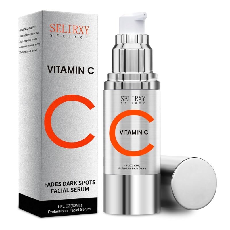 Super Vitamin C Serum for Women over 70, All-In-One Total Package Face Serum for Mature Skin, Hydrating, Lifting, Anti-Aging Reduce Wrinkles Age Spots