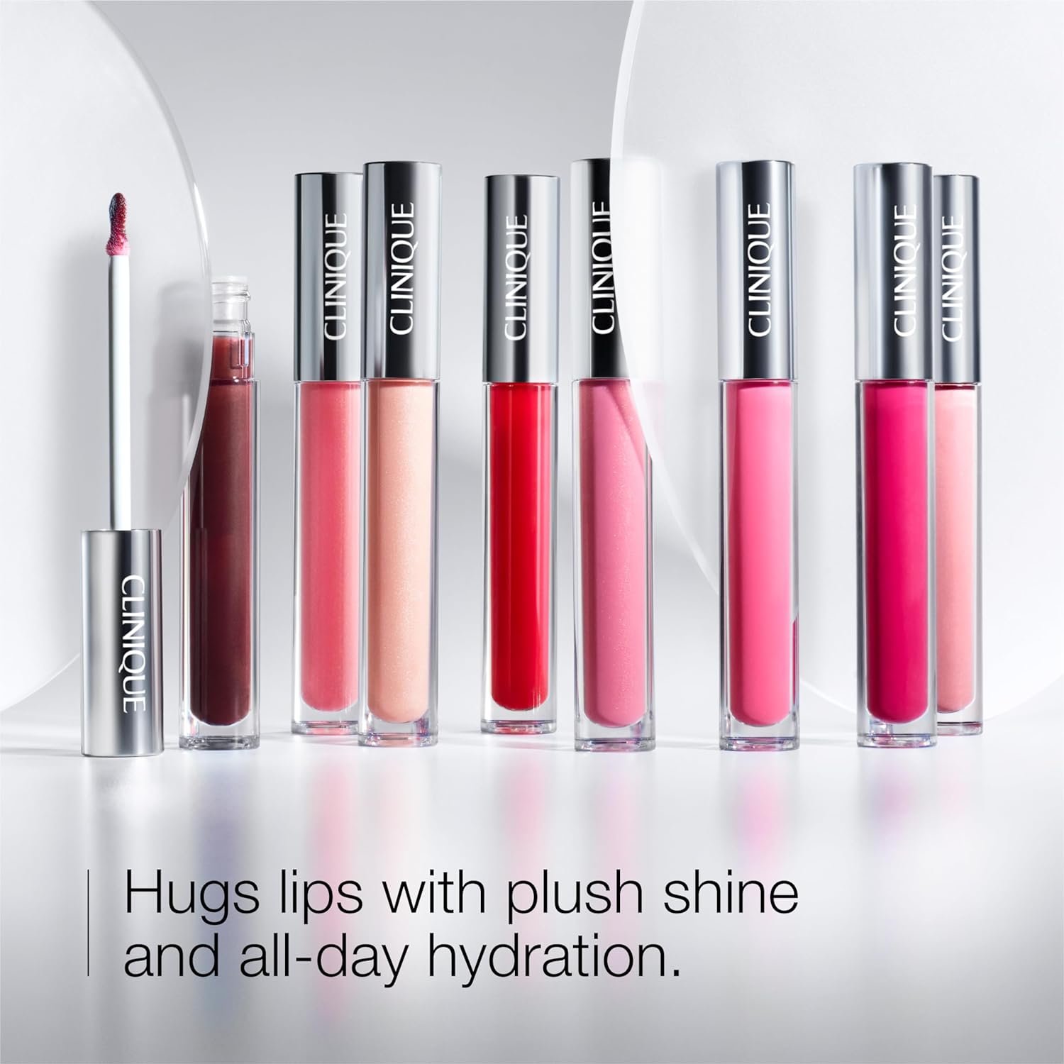 Clinique Pop Plush Creamy Lip Gloss With Hyaluronic Acid + Blend of Avocado, Aloe + Shea Butter | Hydrating + High Shine - Image 2