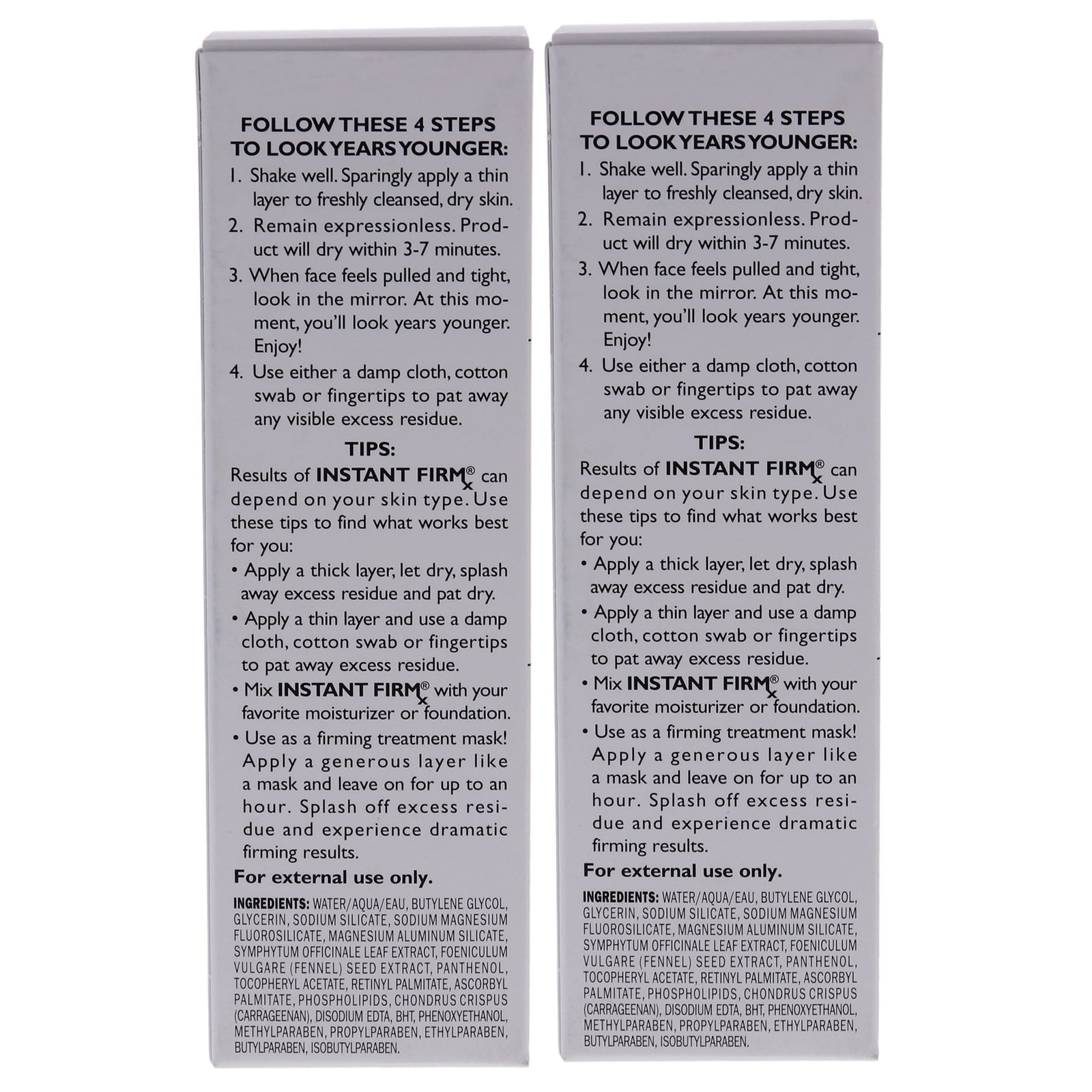 Peter Thomas Roth Instant Firmx Temporary Face Tightener - Pack of 2 - 3.4 oz Cream - Image 2