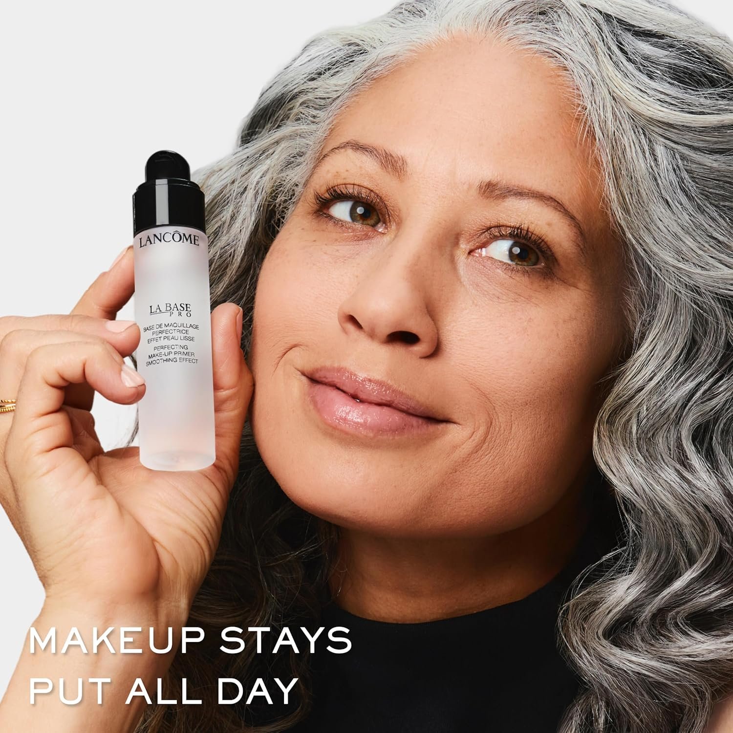 Lancome La Base Pro Perfecting Oil-Free Makeup Primer | Smoothing Face Primer for All Skin Types| Creates a Flawless, Matte Canvas for Long-Lasting Makeup Application | 0.8 Fl Oz - Image 4