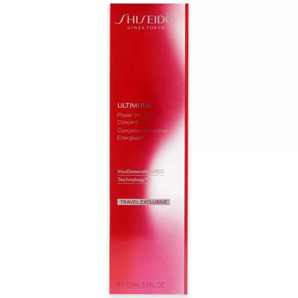 SHISEIDO ULTIMUNE Power Infusing Concentrate 100ML MAX Strength 3.3Oz New - Image 6
