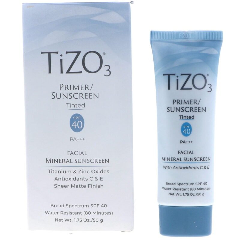 Tizo Tizo3 Age Defying Fusion Facial Mineral Sunscreen SPF 40 1.75oz Tinted